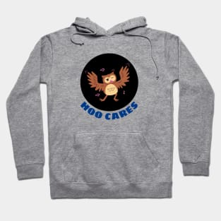 Hoo Cares | Owl Pun Hoodie